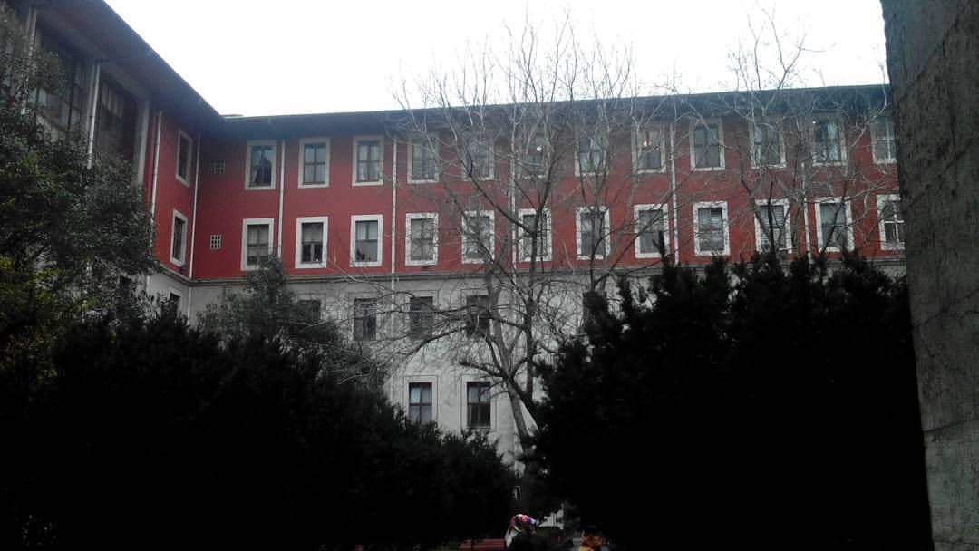 Istanbul University's anthropology department where I studied